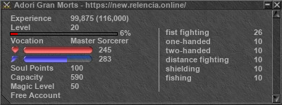 Signature for player Adori Gran Morts