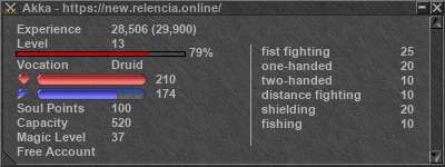 Signature for player Akka