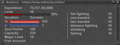 Signature for player Avesorc