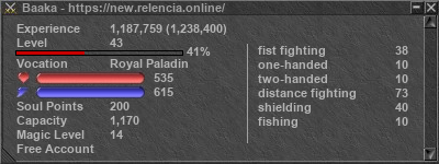 Signature for player Baaka