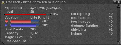 Signature for player Czosnek