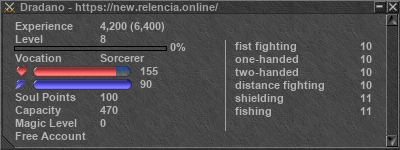 Signature for player Dradano