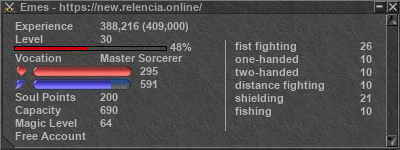 Signature for player Emes