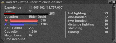 Signature for player Karetka