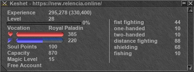 Signature for player Keshet