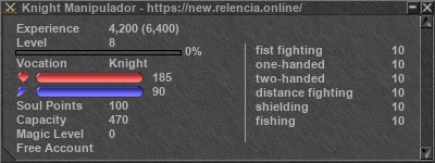 Signature for player Knight Manipulador