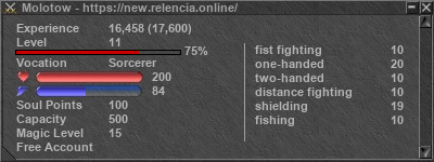 Signature for player Molotow