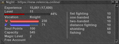 Signature for player Night