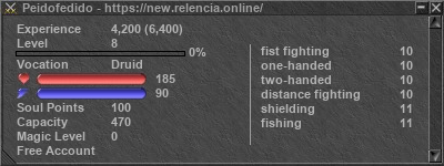 Signature for player Peidofedido