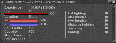 Signature for player Rune Maker Two