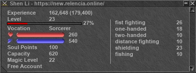 Signature for player Shen Li