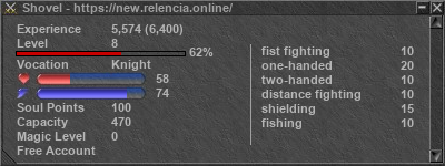 Signature for player Shovel