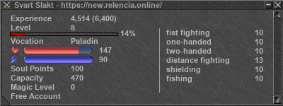 Signature for player Svart Slakt