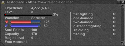 Signature for player Testomatic